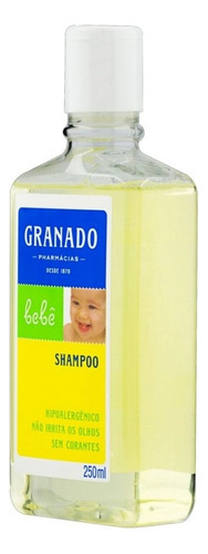 Shampoo Granado Bebê Tradicional Suave Sem Corantes 250ml