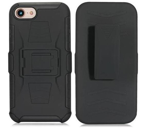 Protector Uso Rudo Para Todos Los iPhone Con Clip Y Base