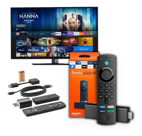 Amazon Fire Tv Stick 4k Smrtv Control Voz Alexa