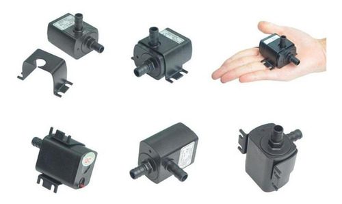 Mini Bombas De Agua, Mxmsu-001, 2.m=72l/hr, 0m=240l/hr, 6w