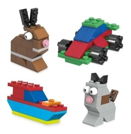 Set De Construcción Animales Mega Construx 220 Piezas Lego