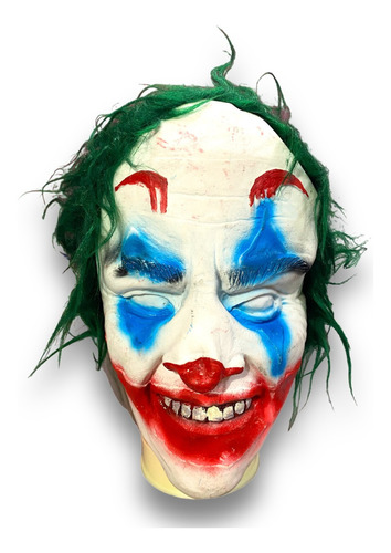 Mascara Halloween  Látex Personaje  Joker Guasón Disfraz 