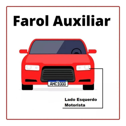 Versa 15/19 Farol Crom Manual Lado Esquerdo