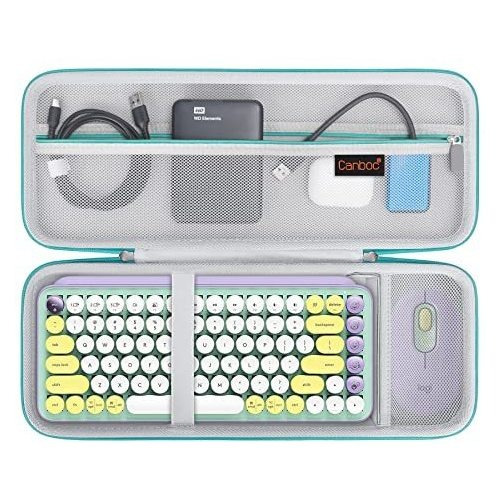 Funda Rígida Canboc Para Logitech Pop Keys Mechanical W