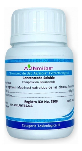 Insecticida Adn Milbe 100cc - Uni - Unidad a $34900