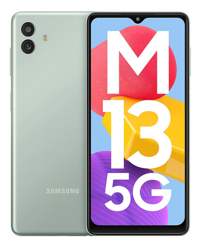 Imagen 9 de 9 de Samsung Galaxy M13 5G Dual SIM 64 GB aqua green 4 GB RAM
