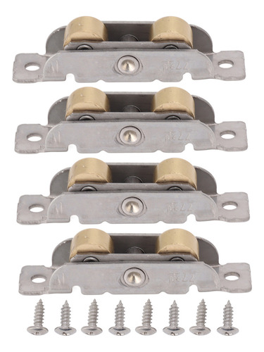 Conjunto De Rodillos Para Puertas Corredizas De Patio, 4 Pie