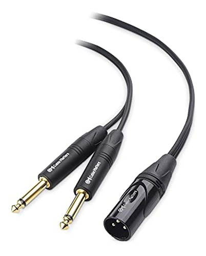 Cable Matters Cable Bifurcador De Audio Estéreo Doble De 1/4