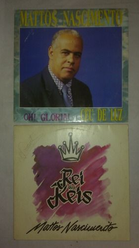 2 Lps Mattos Nascimento Gospel Disco De Vinil Frete Grátis