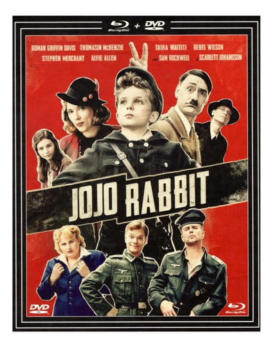 Jojo Rabbit Taika Waititi Pelicula Blu-ray + Dvd