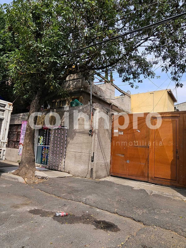 Terreno Con Construcción En Venta Para Remodelar Ejido Iztapalapa