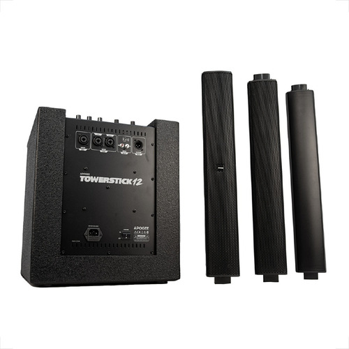 Torre De Sonido Apogee Towerstick 12 Activo 500w Rms Color Negro