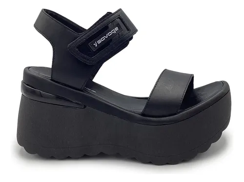 Sandalia Mujer Plataforma Alta Moda Urbana Kiev 900 Tallon