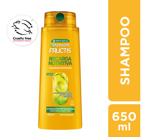 Shampoo Recarga Nutritiva Oil Repair 650ml Fructis