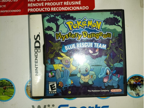 Pokemon Mystery Dungeon Blue Rescue Team Nintendo Ds