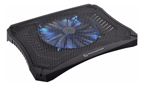 Base Enfriadora Thermaltake Massive V20 Ventilador Laptop Color Negro Color Del Led Azul