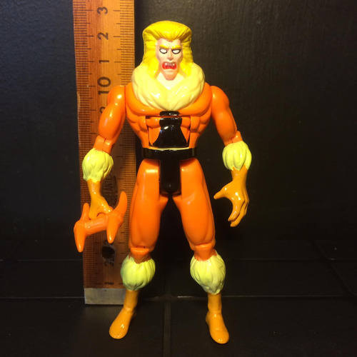 X-men Sabretooth, 1992 Marvel Toy Biz, Articulable 