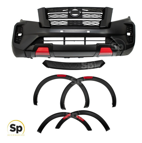 Imagen 2 de 8 de Body Kit Nissan Conversión Np300 Frontier 16/20 A 2021 Pro4x