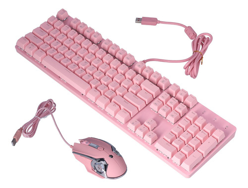 Teclado Mecânico Ergonômico 104 Teclas 22 Efeitos De Ilumina