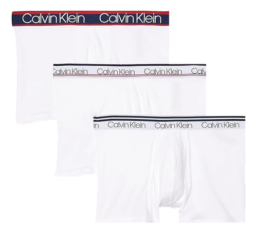 Boxer Calvin Klein Trunk Blanco Pack 3