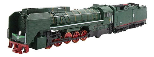 Tren De Vapor Retro Magnético Juguete Diecast Verde