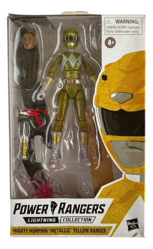 Power Rangers Yellow Ranger Hasbro Lightning Collection 