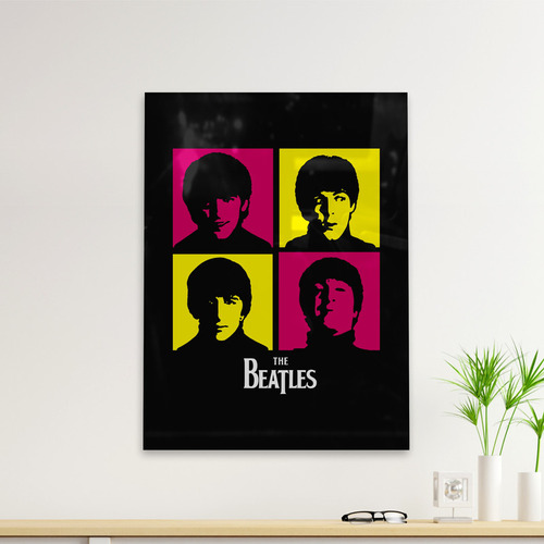 Cuadro Deco The Beatles Pop Art (d0222 Boleto.store)