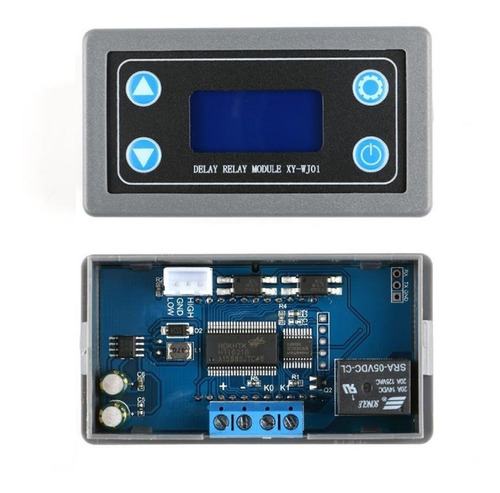 Modulo Relevador 12v 10a Relay Temporizador Gabinete Uart