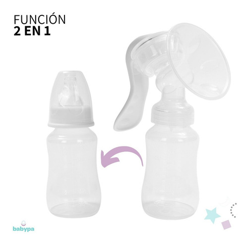 Extractor De Leche Materna Manual Silicon Medico Tiraleche