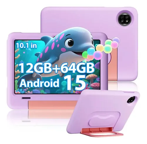 Tablet Blackview Tab 20 Kids 10,1 Wifi 64gb 4gb Ram Roxo Púrpura