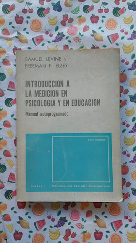 Introducción A La Medición En Psicología Y En Educación