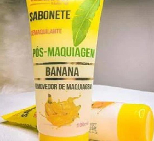 Sabonete Demaquilante, Pós-maquiagem De Banana - Ludurana