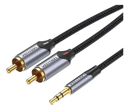 Cable Audio Auxiliar 3.5mm A 2rca Vention Macho A Macho 2m