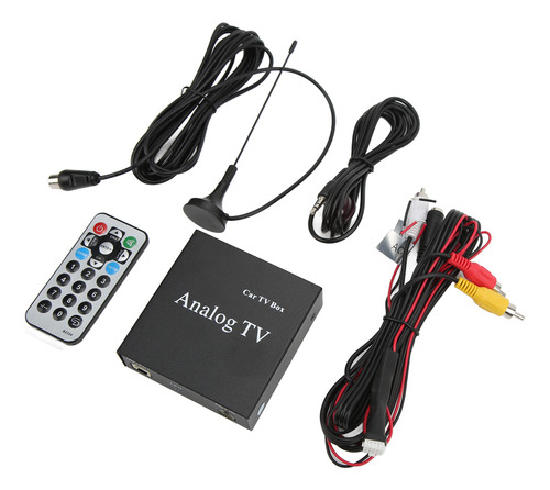 Caixa De Tv Analógica Para Carro Receptor De Sinal De Tv Dvd