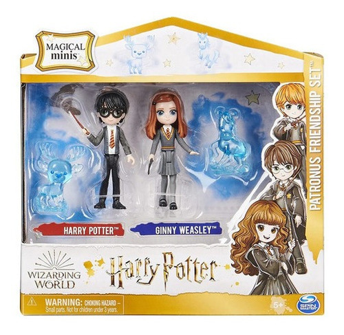 Harry Potter Mini Figuras Harry - Ginny Original 6063830