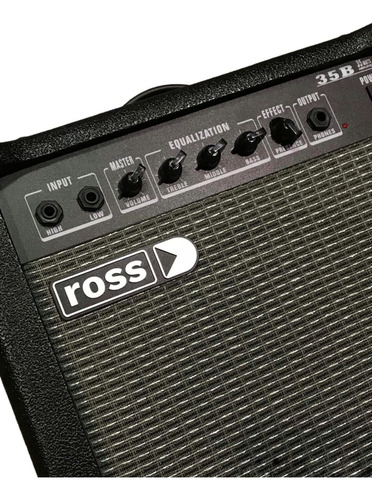 Amplificador Bajo Electrico Ross B35 35w Cuota
