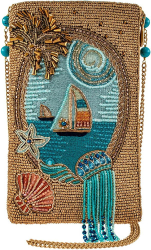 Bolso Cruzado Para Teléfono Mary Frances Sail Away, Multicol