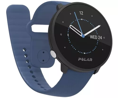 Reloj deportivo Polar Unite GPS azul y negro