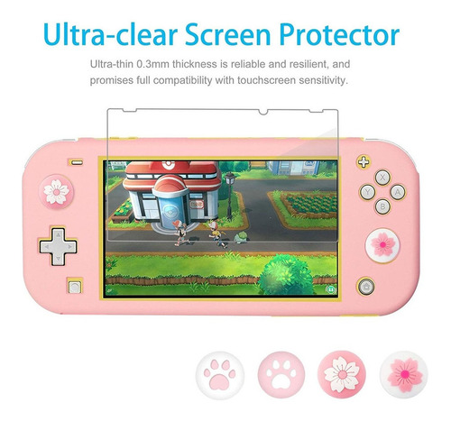 9 En 1 Juego De Accesorios Sakura Para Nintendo Switch Lite
