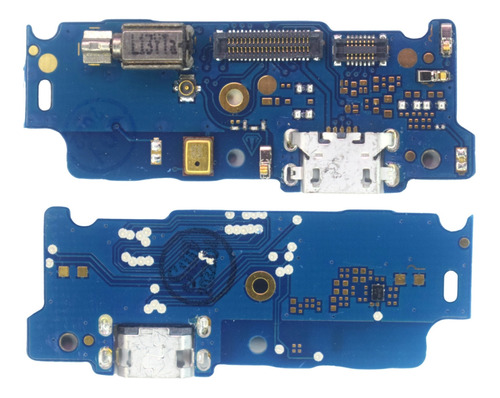 Placa De Carga Conector Flex Compatível Com Moto E4 Turbo