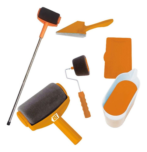 Set Kit Rodillo De Pintar Recargables Lusqtoff Lqrod-20