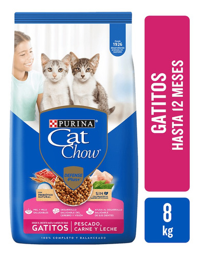 Cat Chow Gatitos X  8 Kg 