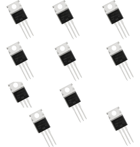 10 Piezas Irf740 Transistor Mosfet Canal N 400v 10a To-220-3