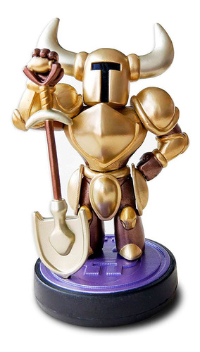 Shovel Knight Treasure Trove Gold Amiibo