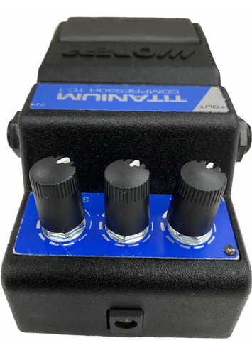 Pedal Guitarra Onerr Titanium Compressor Novo Raridade