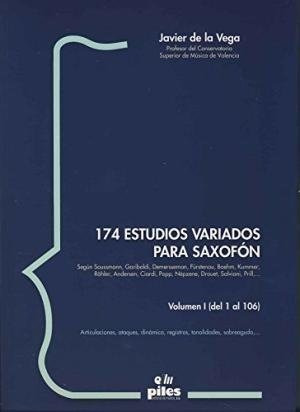 174 Estudios Variados Para Saxofon I - Vega Garea, Javier...