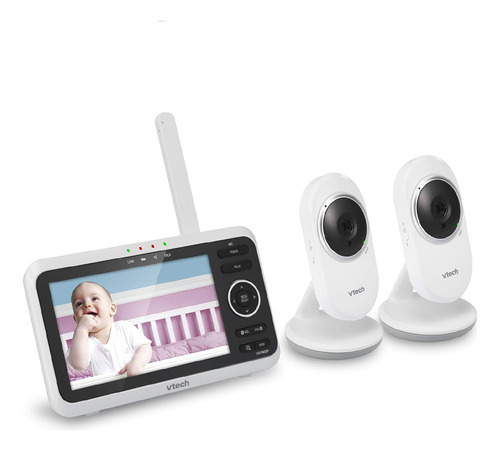 Monitor De Video Vtech Vm350-2 Pant Lcd 5 Pulgadas Para Bebe