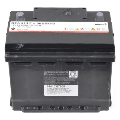 Bateria L2 12v 60ah 510a Renault Sandero Ph3 15/18