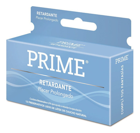 Preservativos Prime Retardante X12un