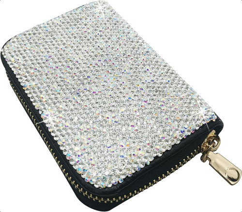 Owemtao Bling Estuche Tarjetas Crédito Cartera Cuero Rfid